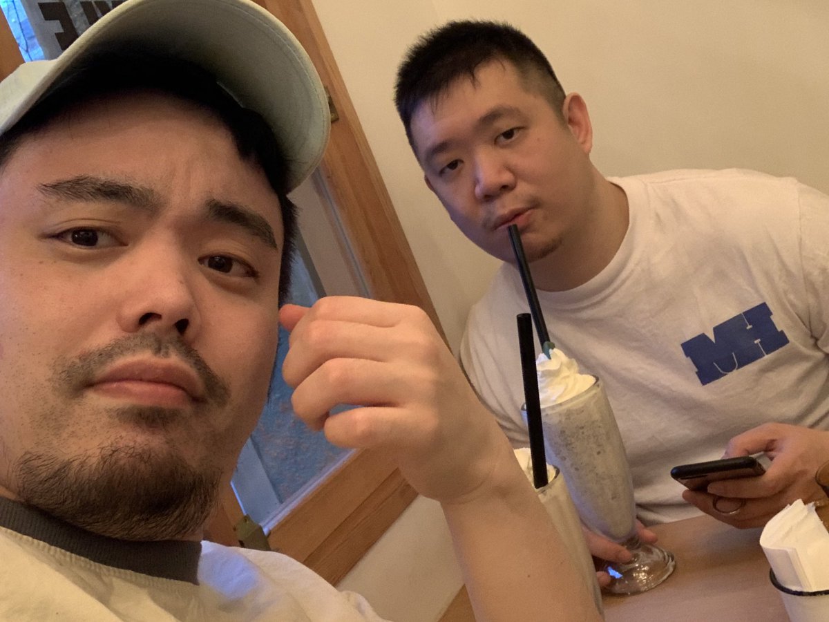 シェイクとガーリックバターフライ