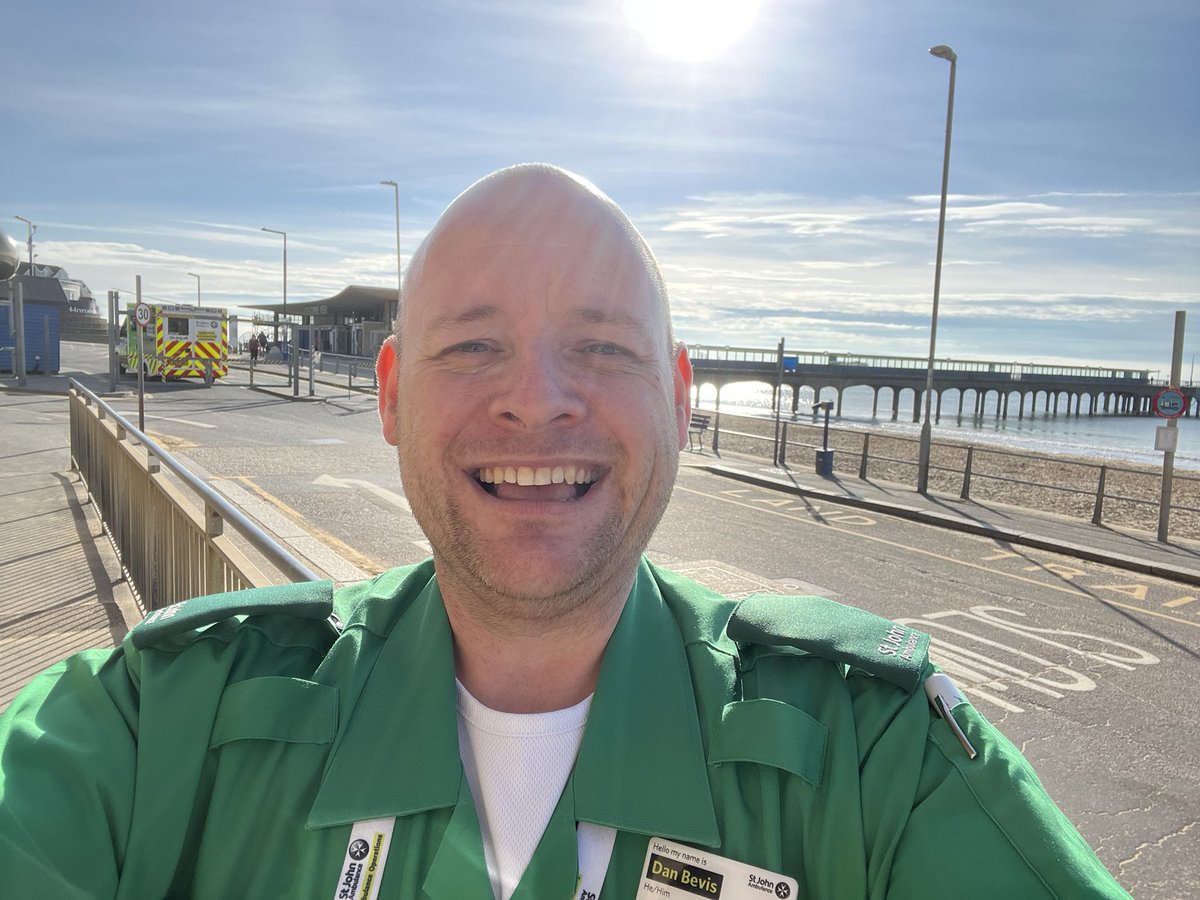 Dan Bevis (@danbevis) on Twitter photo As the Events season begins to open up, it’s great to be out with our <a href="/stjohnambulance/">St John Ambulance England</a> teams in an unexpectedly warm and sunny #Bournemouth for the second event for me this month. As the Events season begins to open up, it’s great to be out with our <a href="/stjohnambulance/">St John Ambulance England</a> teams in an unexpectedly warm and sunny #Bournemouth for the second event for me this month.