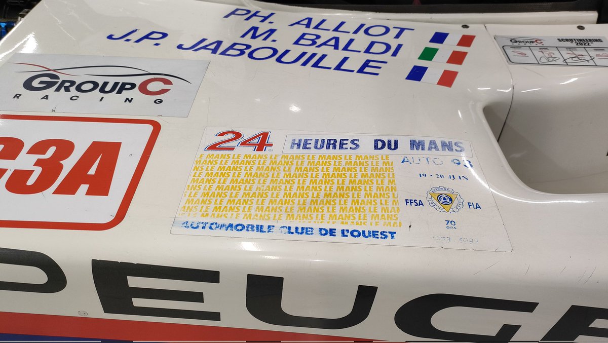 Así de bonito lucía el Peugeot 905 Evo 1 Bis antes del siniestro 💔
#EspírituDeMontjuic