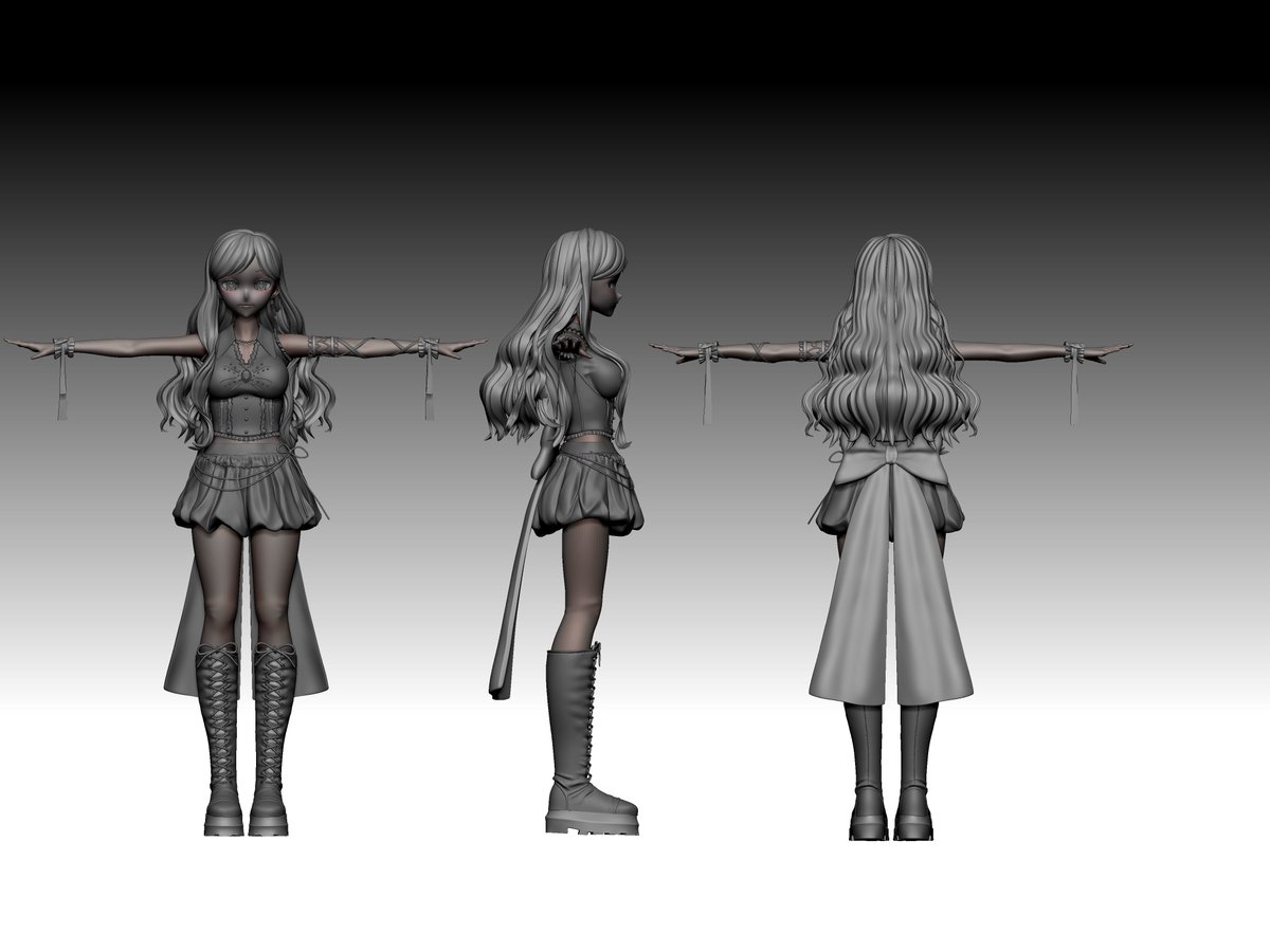 강의 오픈 D-1
안녕하세요! 3D모델러 On_령이입니다.
내일! 패스트캠퍼스쪽에서 3D버츄얼제작 관련 강의를 오픈하게 되었습니다.
 제가 담당하는 부분은 3D모델링쪽으로 지브러쉬를 메인으로 모델링을 할 예정입니다.
 강의 안에는 모델링의 기준이 될 오리지날 아바타도 같이 제공될 예정입니다.