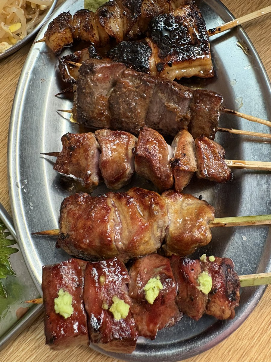 mii000288's tweet image. 上野のおとんばさん🍻✨
もう焼き美味しすぎる😭😭
半外飲み最高すぎた〜😂😂