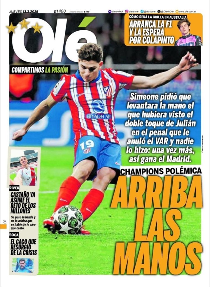 Hoy hace 11 días que nos robaron en casa, la UEFA, el Trampas y Florentino.
Que no se olvide.