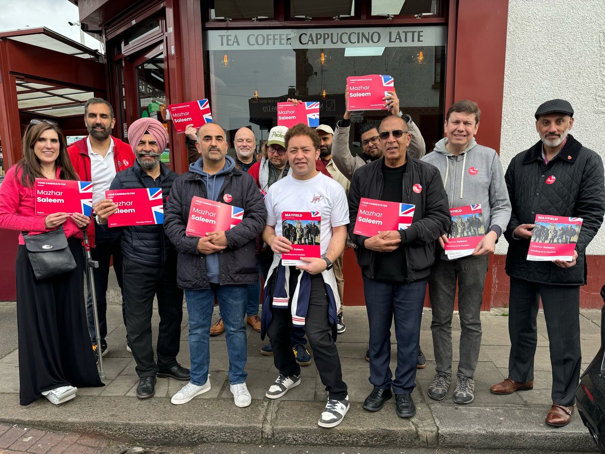 Super Saturday, canvassing in Mayfield.

Vote Labour March 27.

#labourdoorstep