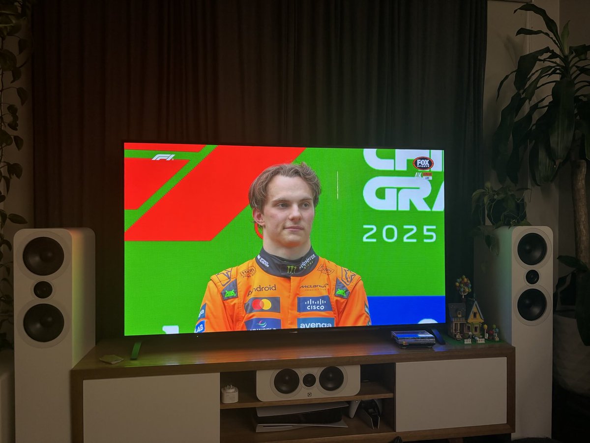 Now, have to get home for “cuddles”
⁦<a href="/OscarPiastri/">Oscar Piastri</a>⁩