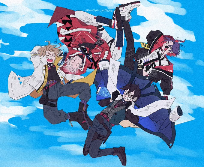 #上手いとか下手とかそういうのは関係なく自分が気に入っている絵やな感じ〜\チュドーン/のぼるたくん 