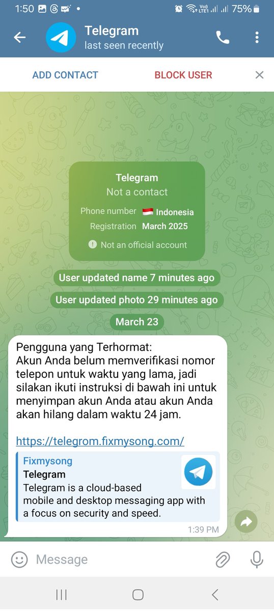 Wah beneran nih? Kok link nya telegrom?