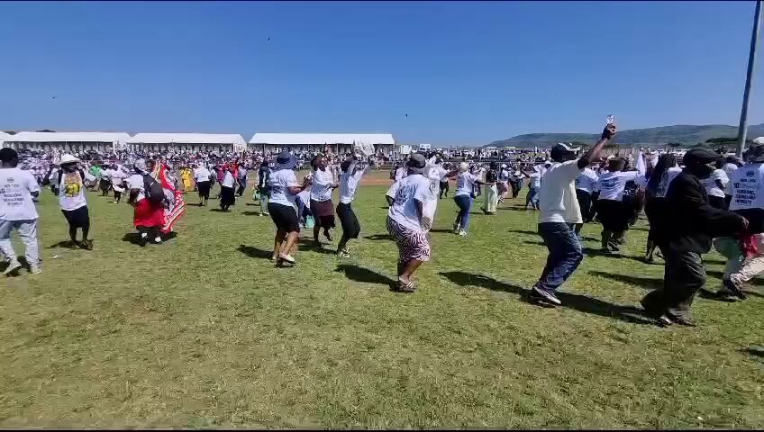 The Inkatha Freedom Party (IFP) marks a major milestone today - 50 years since its formation. The commemoration is taking place at the Prince Mangosuthu Stadium in uLundi.
#IFP50 #princemangosuthubuthelezi 
Video: Sibonelo Ngcobo