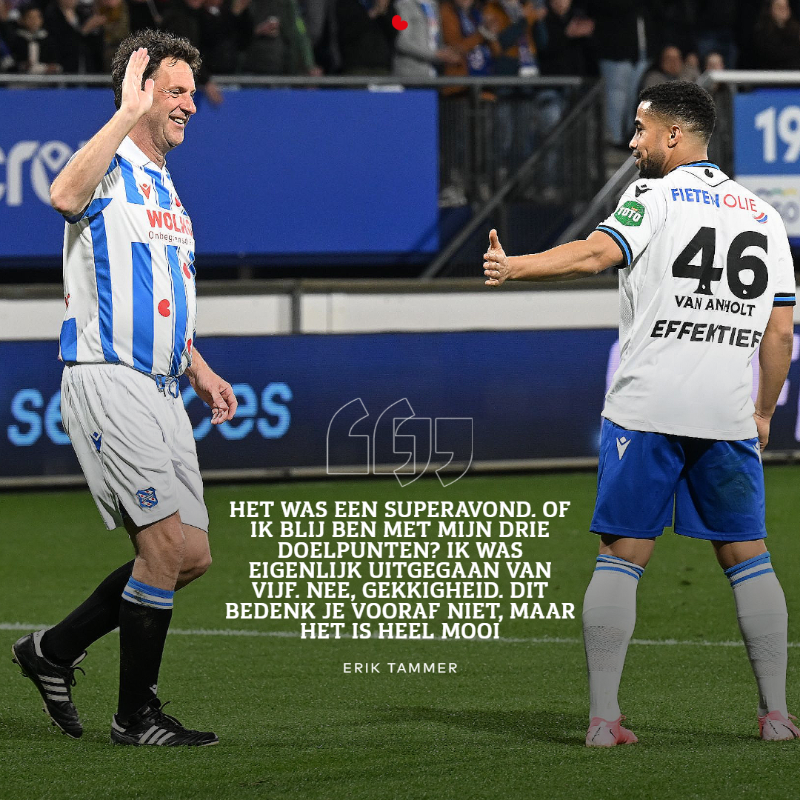 scHeerenveen's tweet photo. Een avond vol clubliefde! 💙🤍

🗣 'Het is heel mooi hoe de mensen en de spelers genieten'
