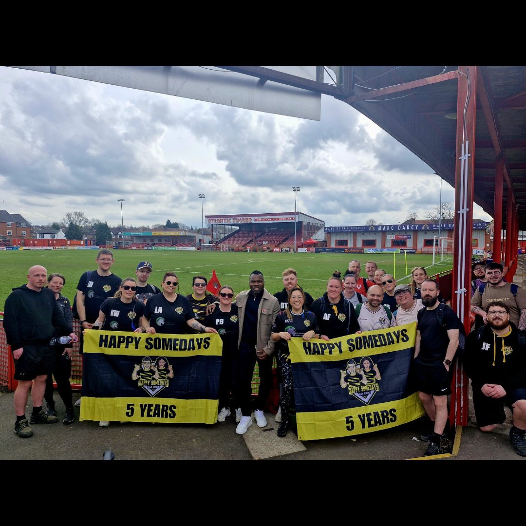 A9Mac's tweet photo. It was also great to meet the group from @happy_somedays while they were on their sponsored walk 🙌🏾

#NationalLeague #DAZN #je3foundation #wearlondon #cleens https://t.co/lzGFkh1dLJ