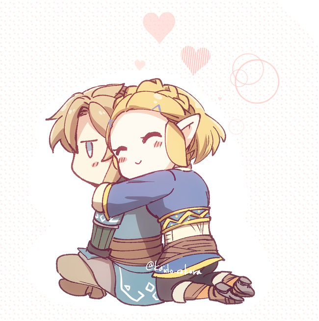 リンク(ゼルダの伝説) ,ゼルダ姫 「」|海棠深月のイラスト