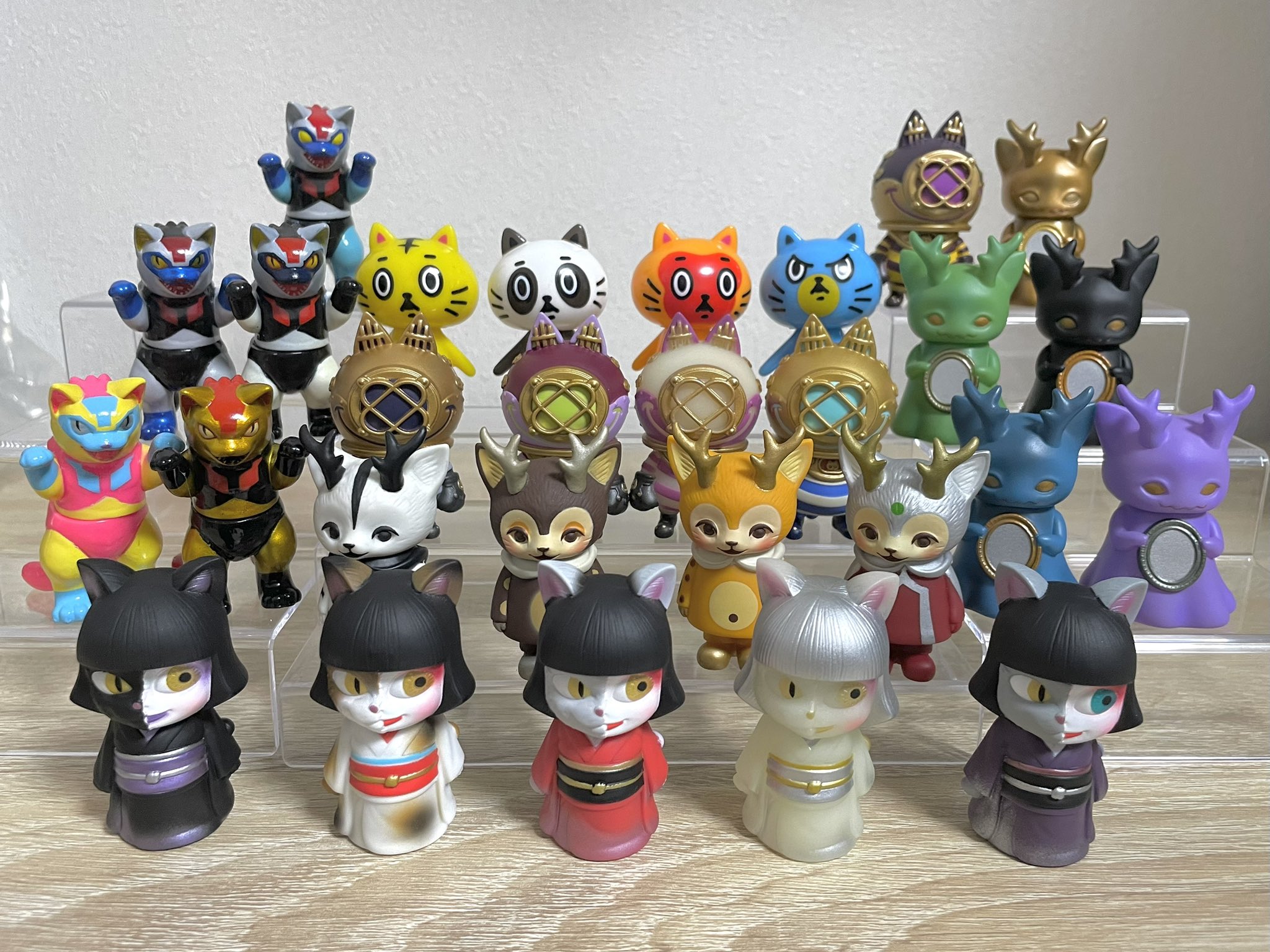 昭和レトロ ネゴラ フィギュア ソフビ（ネゴラ タキシード ver