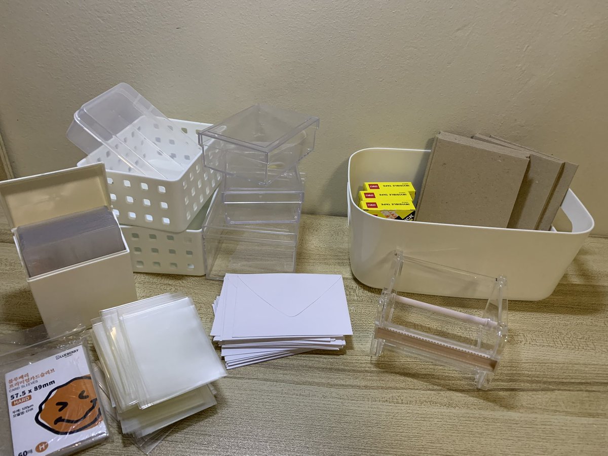 harucart12's tweet photo. ꒰ wts lfb packing materials ph ꒱

  ↪︎ ₱200 take all
  ↪︎ payo
  ↪︎  x sensitive 
  ↪︎ some of these r already used

rfs: decluttering

⌗ kpop pre loved packing materials izone iz*one ive le sserafim lesserafim twice stayc itzy aespa nmixx enhypen bts txt astro https://t.co/lhojTGvLyc