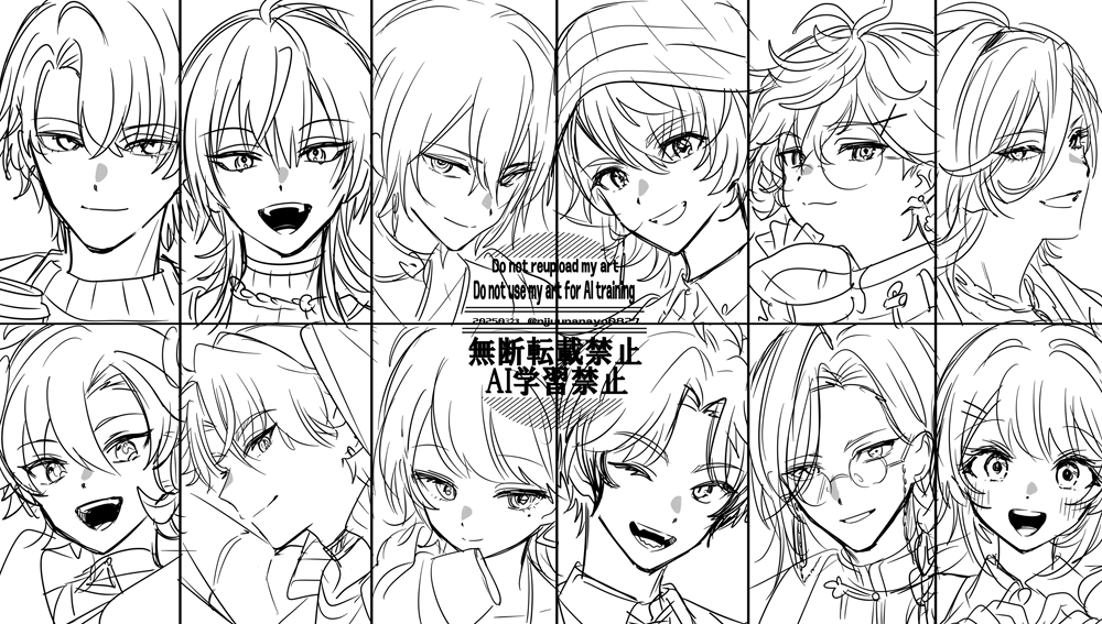 リクエストありがとうございました✍
また描きたくなったときに残りのリクエスト使わせていただきます🙇
(卒業されたライバーさんははずさせていただいております、すみません…!) 