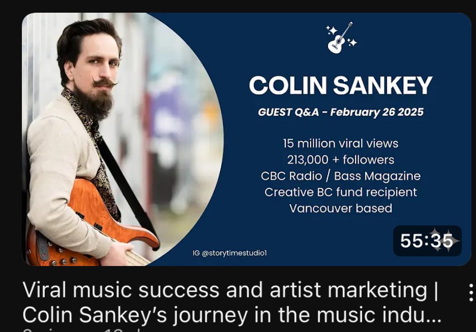 studiostorytime's tweet photo. Incase you missed the live, our full workshop with Colin Sankey is now on YouTube! ✊

Watch: https://t.co/eqAD9ImRdC https://t.co/UV7b5Oyk2p