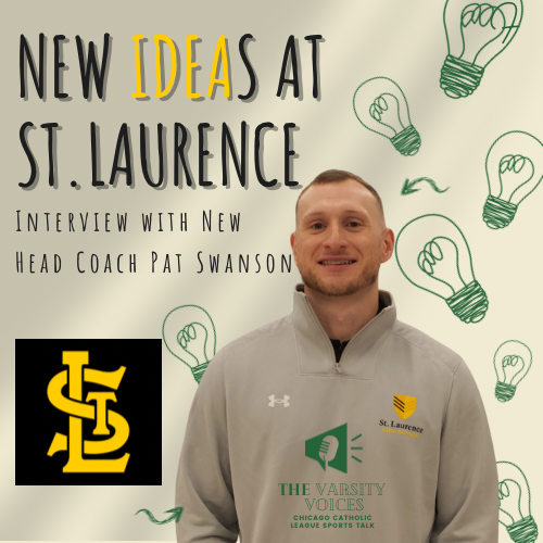 Varsity Voices: Chicago Catholic League Football (@varsity_voices1) on Twitter photo Pat Swanson, new head football coach for St Laurence <a href="/StLaurenceVikes/">St. Laurence HS</a> , joins us in our latest episode to discuss his new role, the challenges of Chicago Catholic League football and where the Vikings football <a href="/STLVikingFB/">St. Laurence Football</a> program is headed under his leadership. Listen in and Pat Swanson, new head football coach for St Laurence <a href="/StLaurenceVikes/">St. Laurence HS</a> , joins us in our latest episode to discuss his new role, the challenges of Chicago Catholic League football and where the Vikings football <a href="/STLVikingFB/">St. Laurence Football</a> program is headed under his leadership. Listen in and