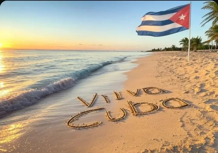 ☀️¡Feliz domingo familia!👨‍👩‍👧‍👦
Hoy abrazamos con todo el cariño a nuestra amada Cuba, esa tierra llena de luz, música y sueños. La Revolución nos regaló la fuerza para creer en un mañana mejor, y hoy seguimos caminando juntos, con amor y esperanza.
#Cuba❤️🇨🇺
