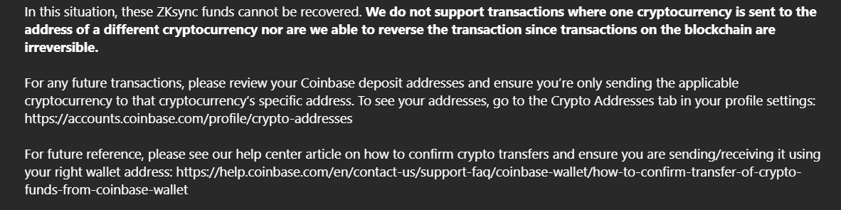 cryptofan316's tweet photo. @brian_armstrong @CoinbaseSupport @coinbaseuk 
As expected @CoinbaseSupport - sent a canned response to my query - they did not address any of the concerns I raised in my complaint. Response attached below 1/ https://t.co/Tu2Lrczpd0