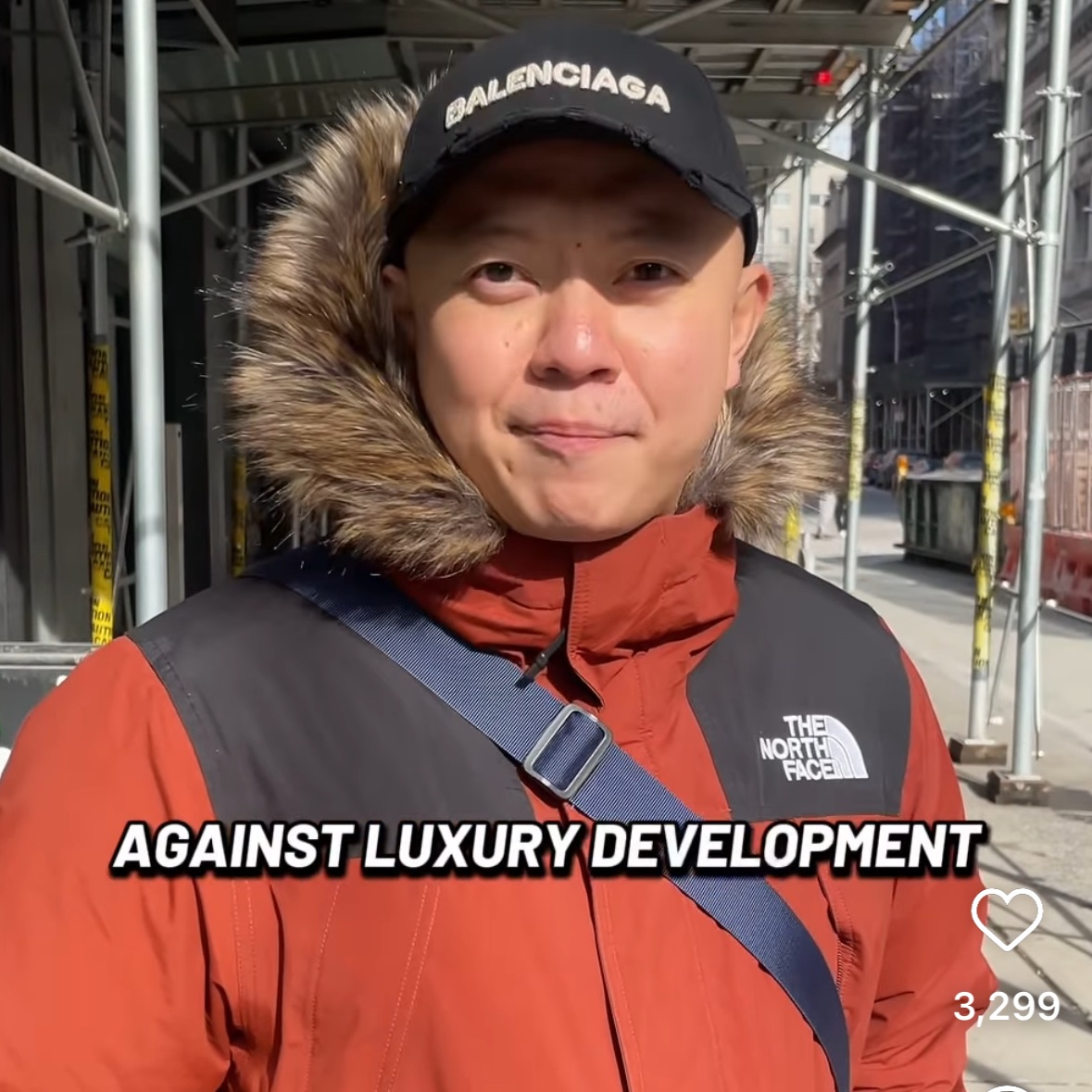 sam_d_1995's tweet image. they have another video where a guy wearing a balenciaga cap is complaining about “luxury development”
I am dead