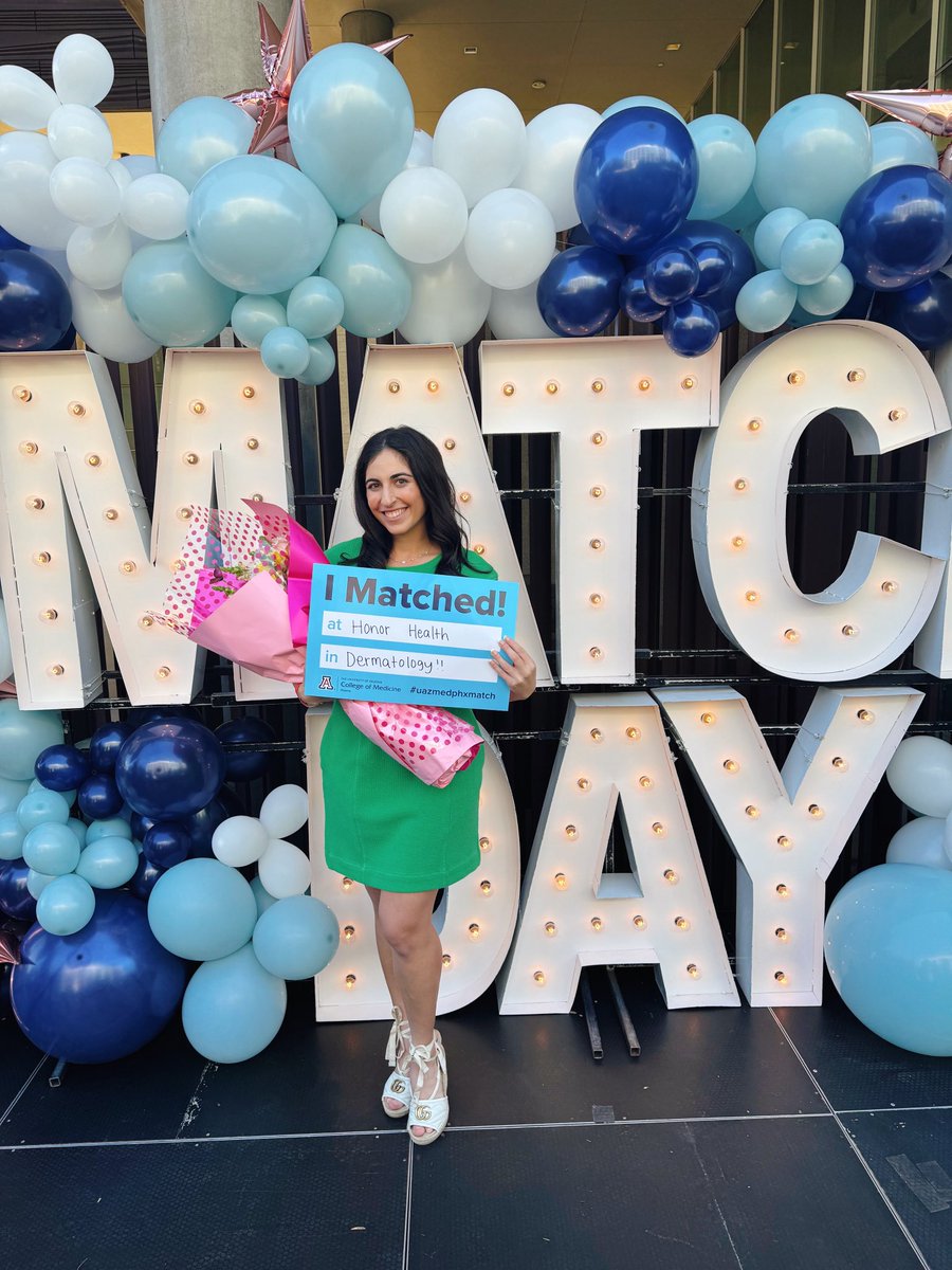 Over the moon to be staying in Arizona for dermatology residency! ☀️🌵 

#Match2025 #dermtwitter