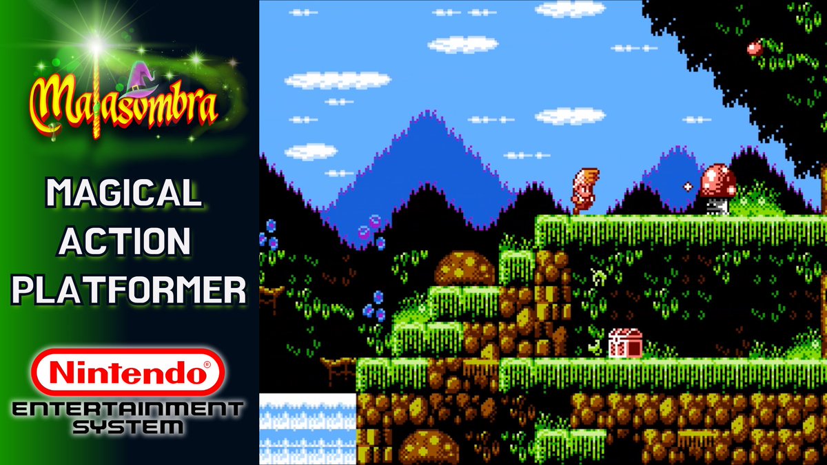 I was one of the lucky ones that got to try out Malasombra by <a href="/4mhz_en/">4MHz.es in English</a>, this NES homebrew has something 🪄magical about it. 🧙

Join me for my playthrough by watching below and thanks to <a href="/Azicuetano/">Rafa Castillo</a> for the demo!

WATCH📺: youtube.com/watch?v=RJB_f4…