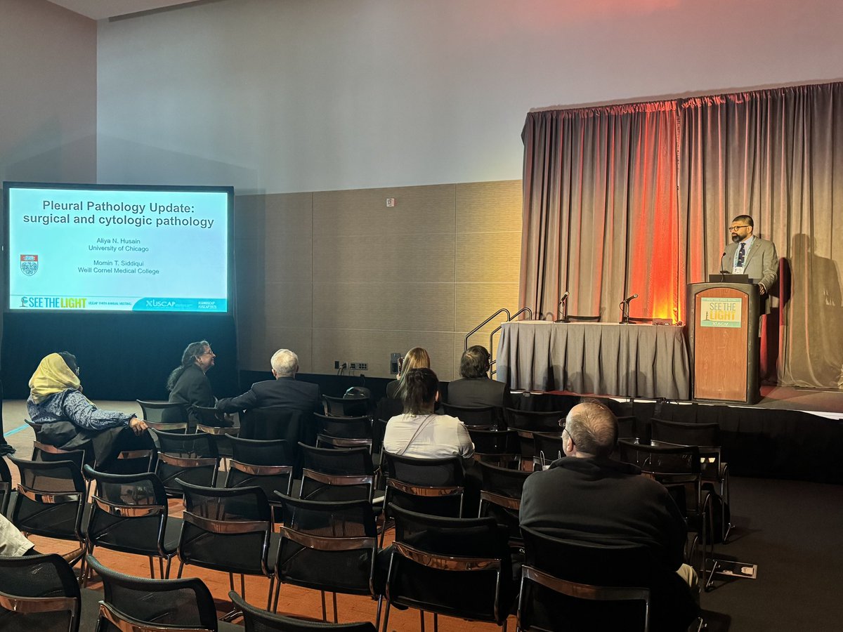 PakAmPathSoc's tweet image. PAPS update: lets start the USCAP 2025 Companion society meeting

Our famous Dr. @KMirza introduces the amazing speakers for 

Pleural Pathology Update: Surgical and Cytologic Pathology

#USCAP2025  #PAKPATH