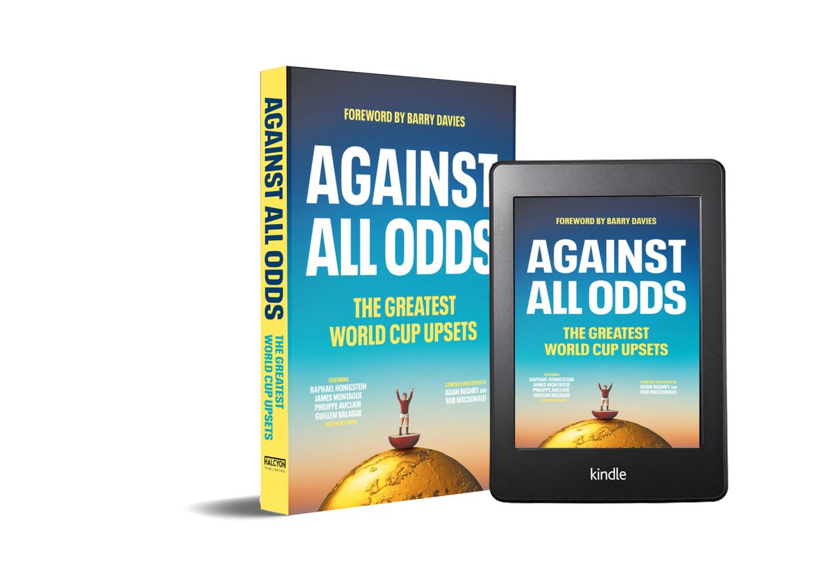 This bad boy is now only £12.99 at Amazon, available on Prime. Against All Odds: The Greatest World Cup Upsets. amazon.co.uk/Against-All-Od… 

Featuring FOUR previous Telegraph Football Book of the Year winners.

Get yours now!