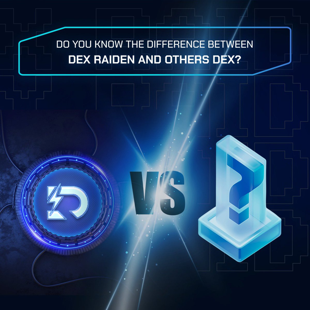 Hey community?!
Do you know what sets Raiden #Dex apart from others Dex?

Dex Raiden was born to be the fastest Dex on the market in addition to having the best rates together with a price #oracle to provide a complete experience to our traders.

It is worth remembering that our