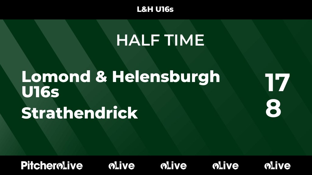 HALF TIME: Lomond &amp; Helensburgh U16s 17 - 8 Strathendrick
#LOMSTR #Pitchero
helensburghrugby.co.uk/teams/254025/m…