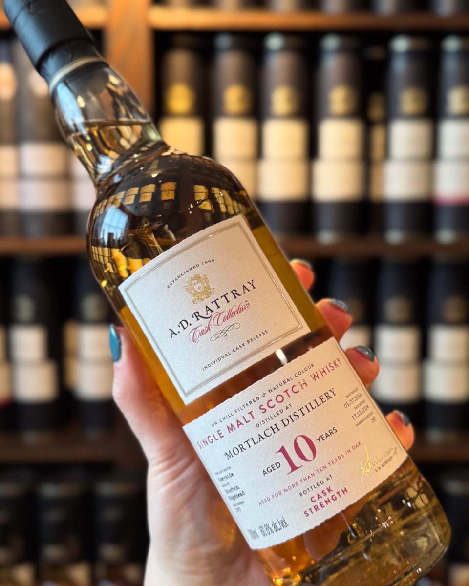 Mortlach 2014. Bourbon Hogshead.

The Beast of Dufftown returns... Our first release from this iconic distillery in over a decade has been well worth the wait. A ruggedly wonderful dram. bit.ly/41Yqh81

#adrattraywhisky #caskcollection