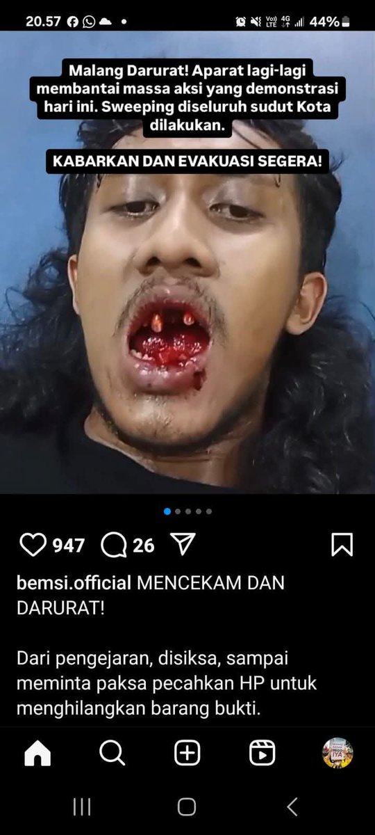Paraah nih aparat !