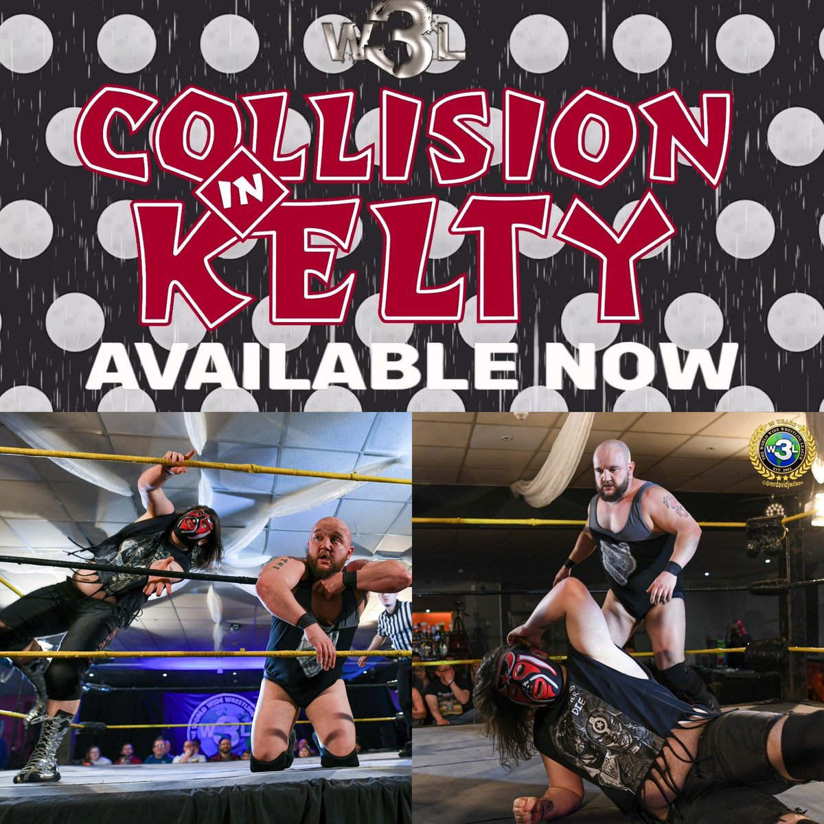 David Wilson photo set now added to facebook.com/W3LNetwork - Sami Sparx battled the Commune’s Jackal. Watch Collision in Kelty now on #YouTube at W3LNetwork.com