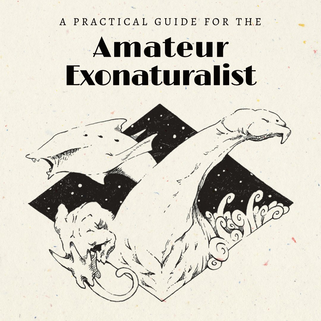 My love letter to the genre of speculative evolution, The Practical Guide for the Amateur Exonaturalist, is available now on DriveThruRPG! Envision alien biospheres and their incredible denizens through creative prompts and exercises.
drivethrurpg.com/en/product/506…