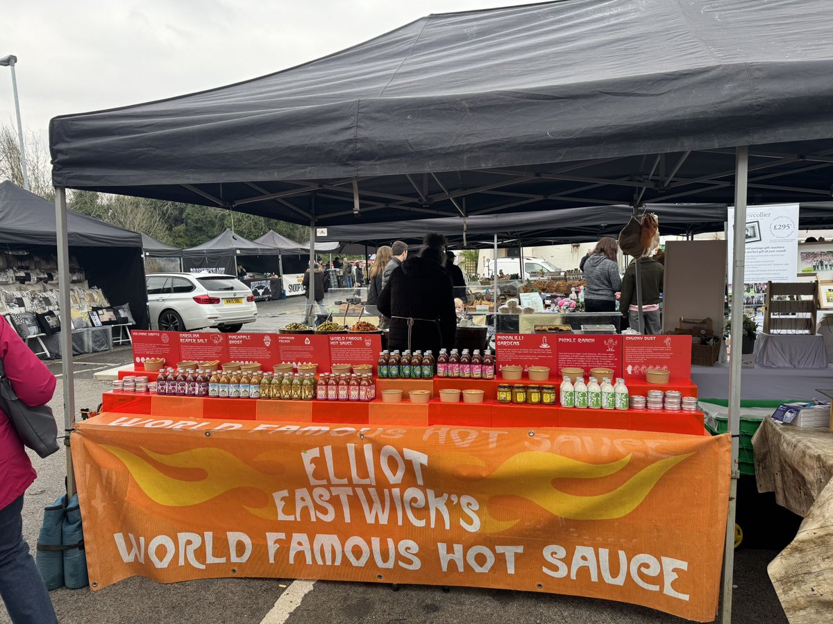 Morning guys!!! We’re in Lymm today. By that big canal thing. And aswell as canals we have cherry baby and pride of Ireland so get down here and say hello. <a href="/WorldFamousHot1/">ELLIOT EASTWICK’S WORLD FAMOUS HOT SAUCE</a>