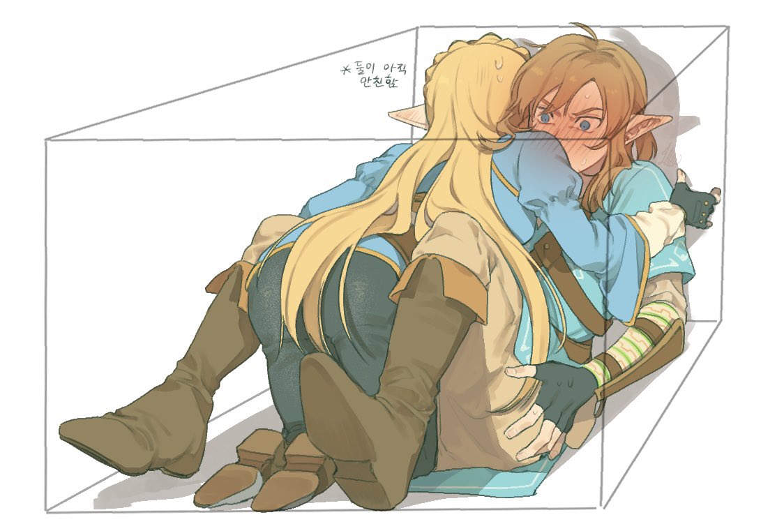 x2135sa's tweet photo. #Zelink #botw 브와링젤 인권유린박스 https://t.co/YDuX1hoc8n