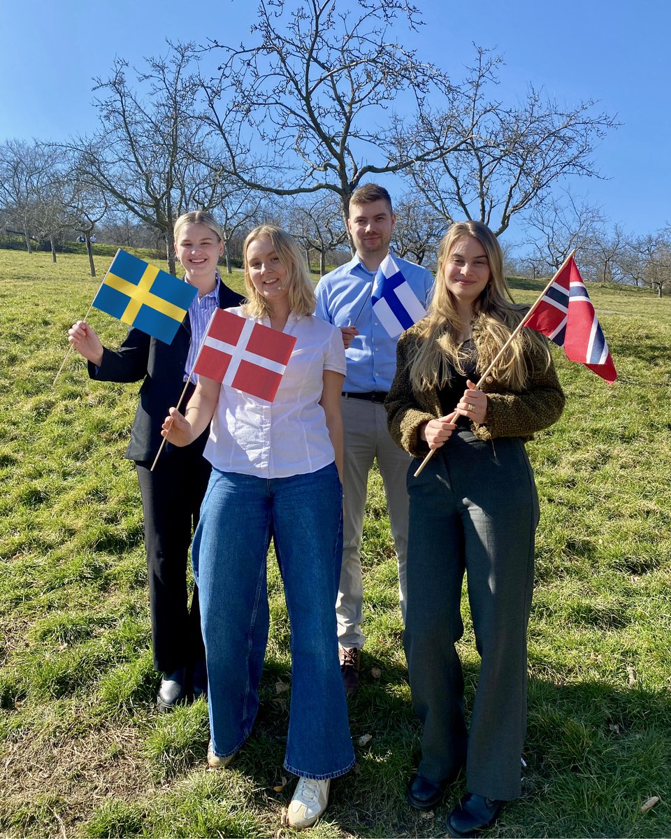 Happy Nordic Day! 💙

Today we celebrate Nordic cooperation and the shared values that unite us: democracy, equality, and the rule of law.

Our Nordic interns in Prague are a great example of how Nordics stay close – wherever we are in the world.

🇫🇮🇦🇽🇩🇰🇫🇴🇬🇱🇮🇸🇳🇴🇸🇪
#Norden2025