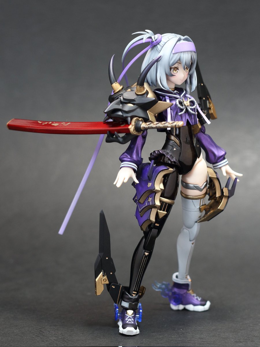 30MS ソウレイ 完成しました！ 鬼っ娘をSAMURAI風にカッコ可愛く仕上げ