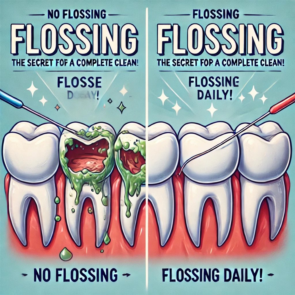 Dranjusharma22's tweet photo. Brushing cleans only 60% of your teeth! 🦷 What about the spaces in between? Flossing removes hidden plaque and prevents cavities. Make it a daily habit for a healthier smile! ✨ #FlossEveryDay #OralCare https://t.co/p6c33JBerc
