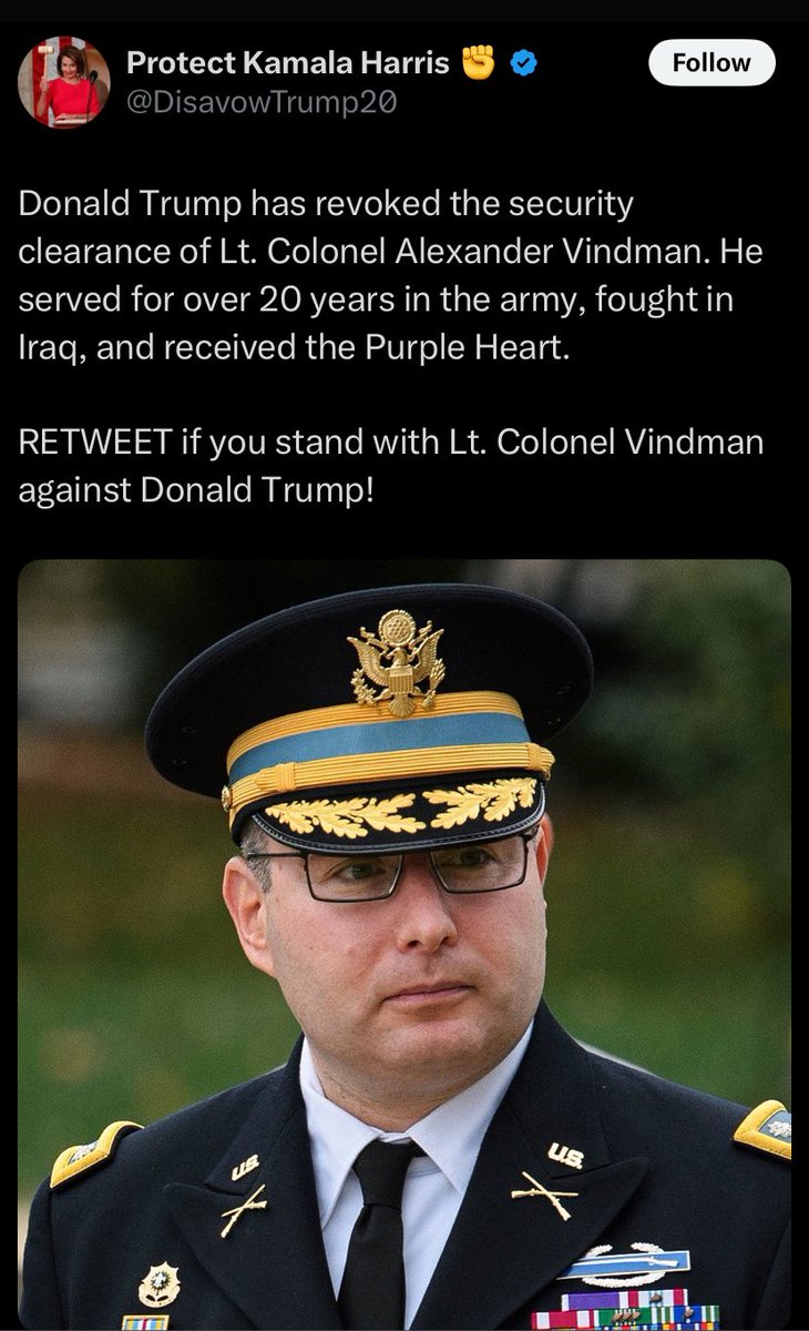 Good morning🇺🇸 How many people received a security detail after serving 20 years and were deployed to Iraq? 

Asking for a vet 🇺🇸