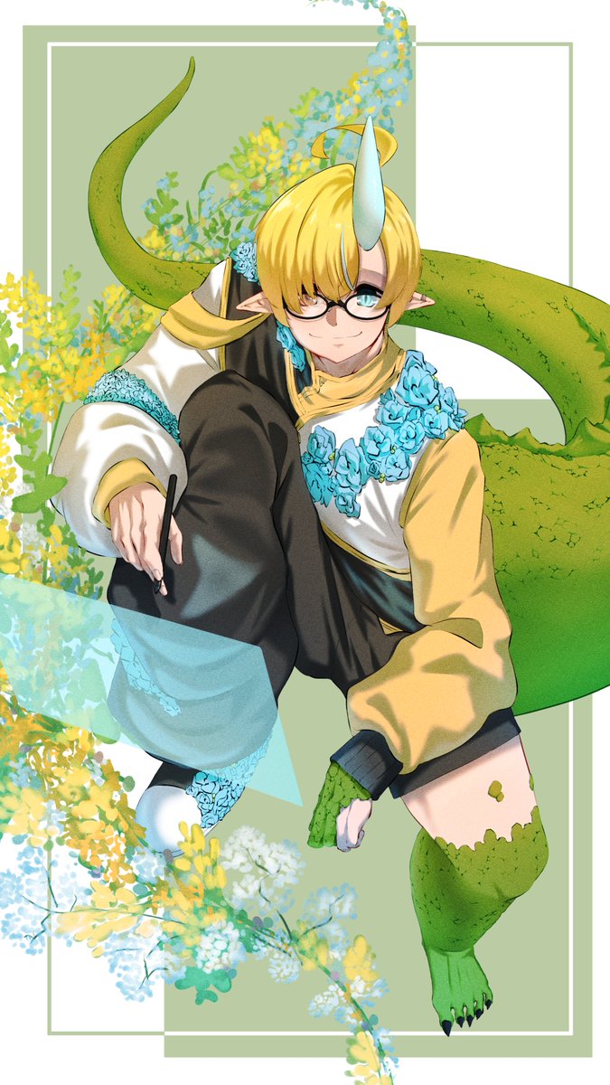 wasabimaru5dai's tweet image. ドラゴン大好きお絵描きVtuberの葵山葵です!
完全セルフ受肉にて、趣味で配信しております!
#Vtuber #イラストレーター