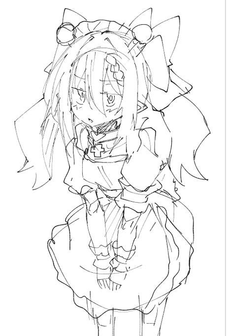 通話中にキャンバスに何も考えずに描かれた無料トイトイ 