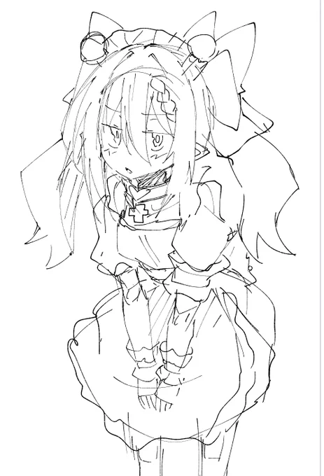 通話中にキャンバスに何も考えずに描かれた無料トイトイ 