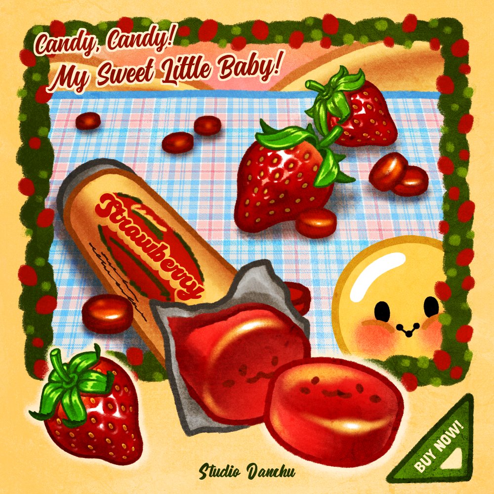 🍓딸기 포스터팩 딸기사탕편🍓

딸기를 잔뜩 그려놓기를 잘했다...🥹