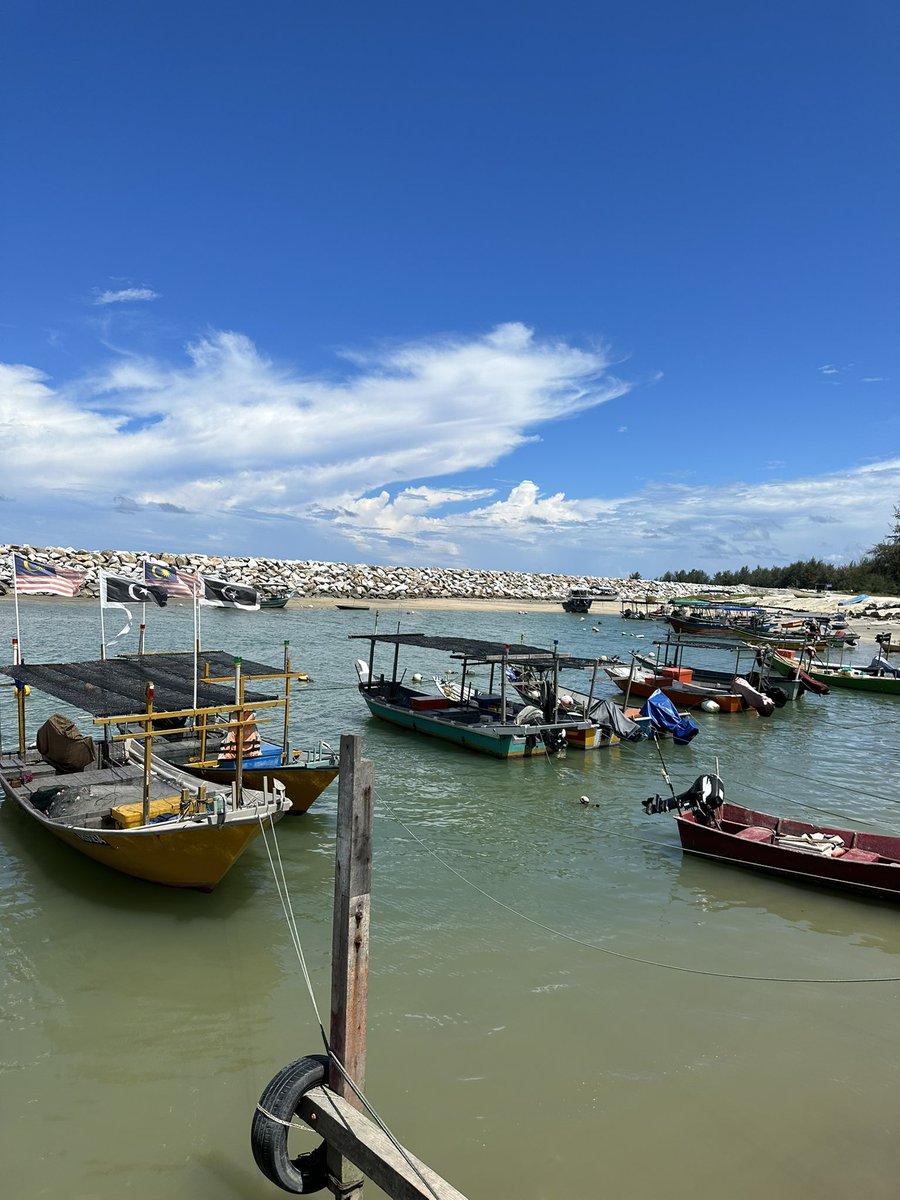 BarkhadleAbdulk's tweet image. 📍Tok Jembal, Malaysia 🎣🇲🇾 

Today&apos;s field trip to Tok Jembal fish landing highlighted the commercial importance of Bigeye Scad (S. crumenophthalmus), a key fish supporting coastal economies and sustaining fishermen’s livelihoods along the East Coast of Malaysia. @A_Addow