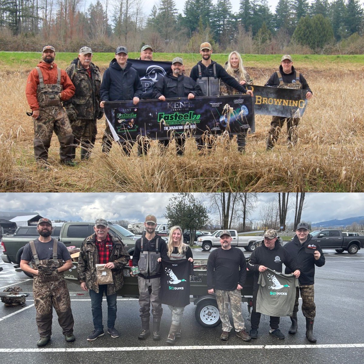 Pittwaterfowler's tweet image. Saturday we tackled the Alouette rivers. 21/23 boxes had successful duck hatches! 2 were stolen by bears (likely had eggs too) We replaced the 2 and added 2. Big thanks to the volunteers and the companies that helped thank them! #pittwaterfowlers #reliableinthefield #nestingboxes