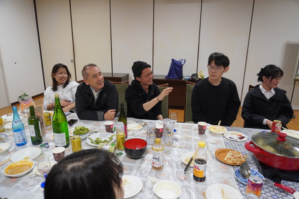 追いコン@木質ホール
修了おめでとうございます。