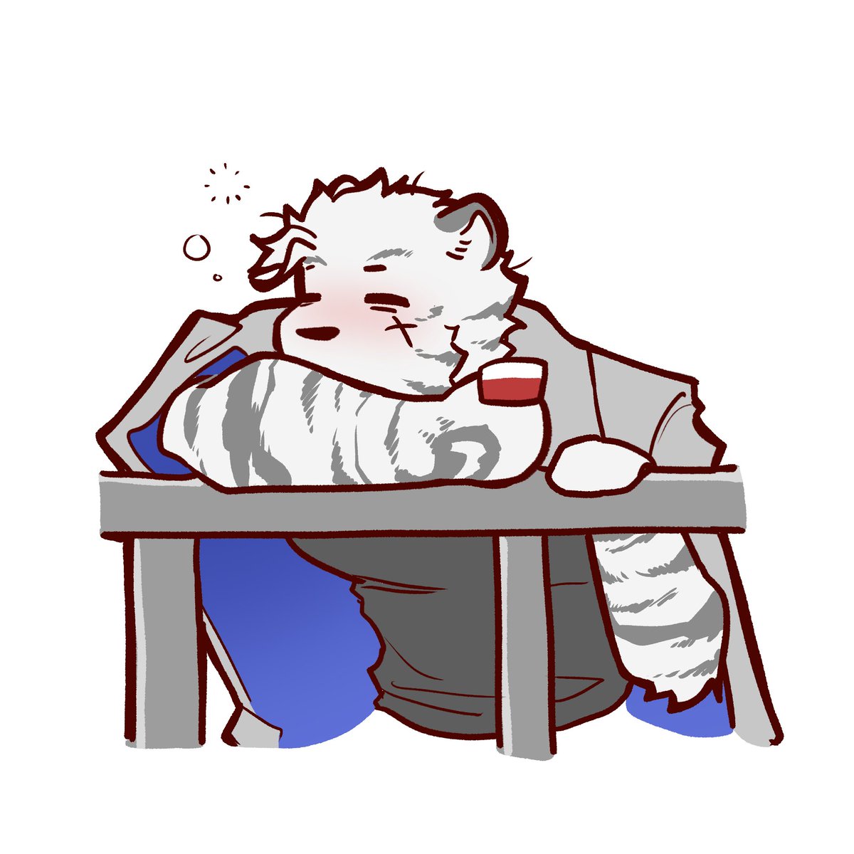 Some time after a show and later regressed to mewing.
Finally got to share these cuties <a href="/octo_poosi/">chocoberry</a>