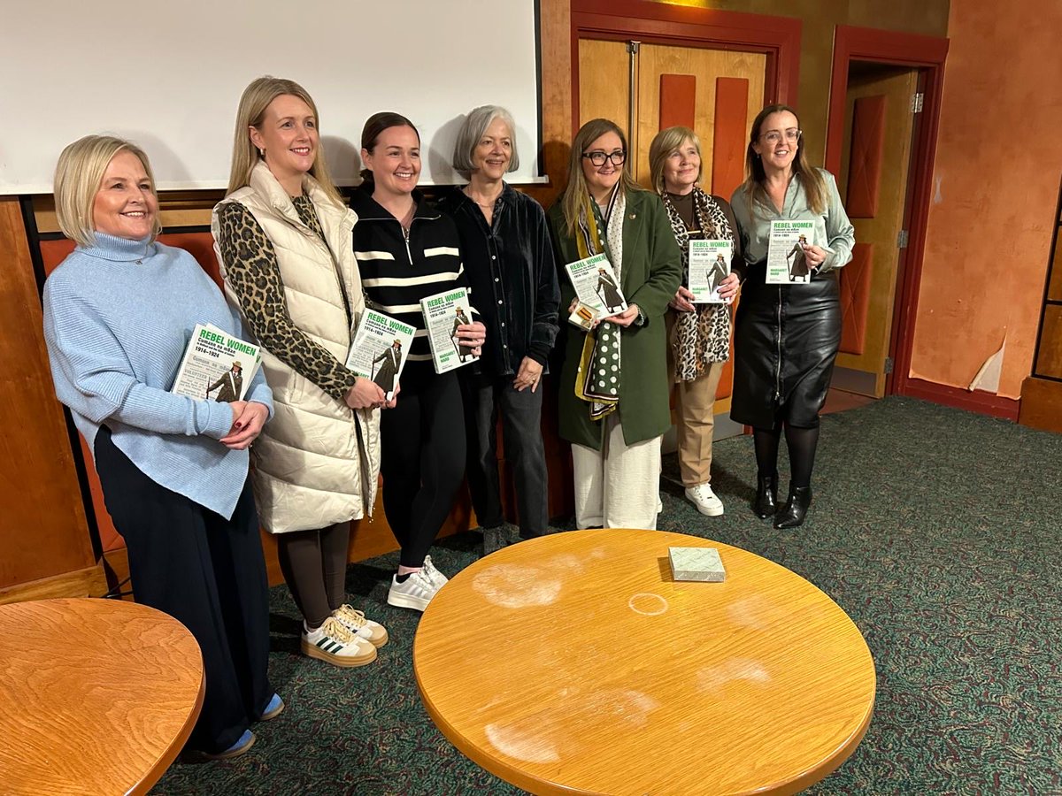 MargaretWard1's tweet image. Thank you ⁦@DunloyGAC⁩ for hosting a ‘Rebel Women’ evening last night. It was wonderful to meet with so many relatives, McCamphills and McShanes out in great force ⁦@cara_mcshane⁩. A night to remember ⁦@BooksBtp⁩