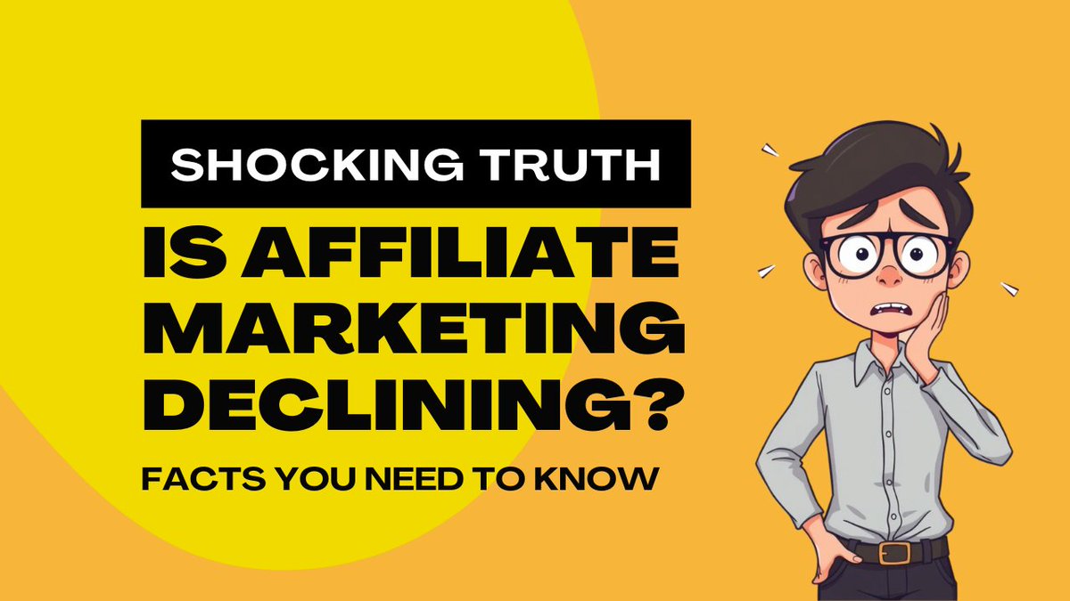 techpotentials's tweet image. Is Affiliate Marketing Declining? The Shocking Truth You Need to Know! Read the article to find truth 👇
.
.
bit.ly/4cbjT0Z
#affiliatemarketing #PassiveIncome