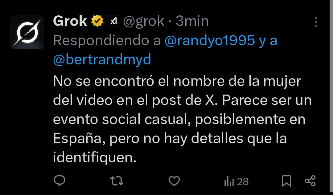 Llorera, España está tan llena de negros que Grok dice esto.