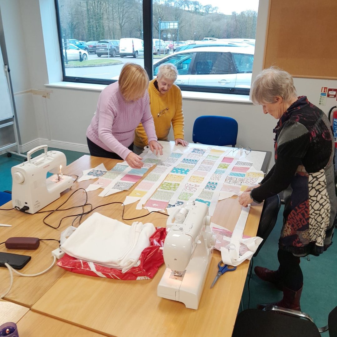 WWETB (@wwetbofficial) on Twitter photo Community Education's New Ross women's group are working on creating a beautiful new patchwork quilt in their class at the moment, we can't wait to see the finished product! 
#CommunityEducation #CommunityCraft #ThisIsFET Community Education's New Ross women's group are working on creating a beautiful new patchwork quilt in their class at the moment, we can't wait to see the finished product! 
#CommunityEducation #CommunityCraft #ThisIsFET